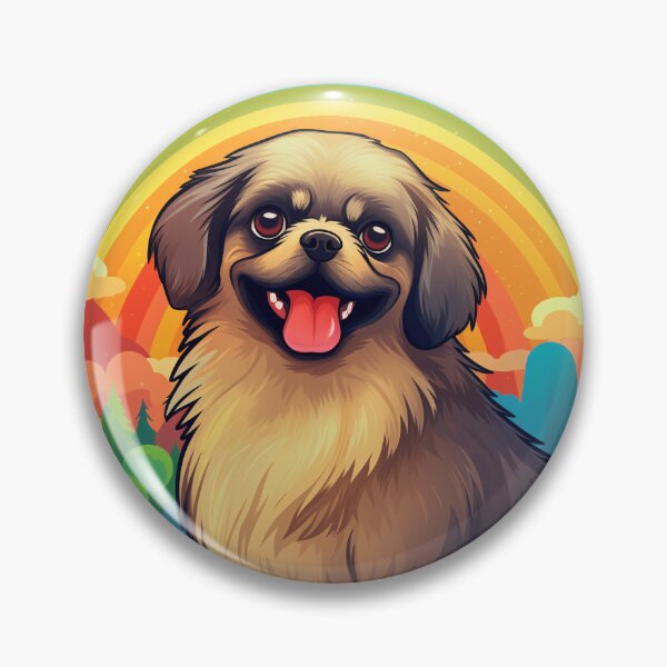 Item preview, Funny Pekingese Colorful Rainbow Cute Mom Dad Kids designed and sold by rafaeltto.