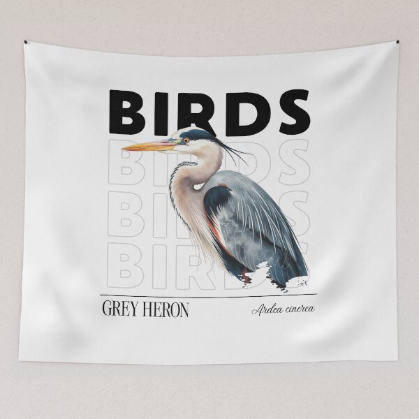 Item preview, Great Grey Heron designed and sold by ArcticFoxStudio.