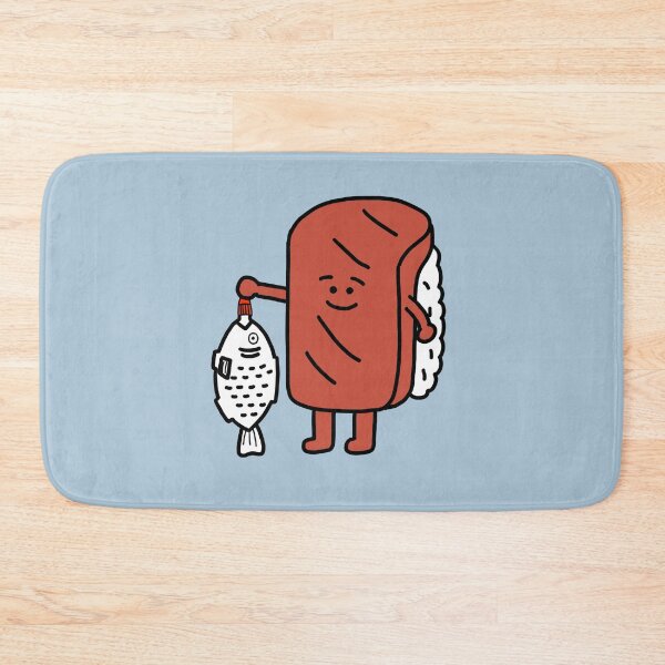 Item preview, sushi guy with soy sauce fish designed and sold by superbaechoo.