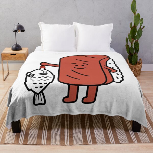 Item preview, sushi guy with soy sauce fish designed and sold by superbaechoo.