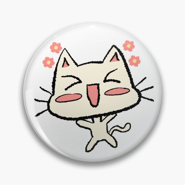 Item preview, Cute Cat Excited Happy Jumping Flowers designed and sold by PingusPickle.
