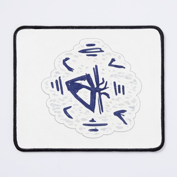Item preview, Mystic Symbol – Abstract Tribal Sigil Sticker designed and sold by Genzfirevibes.