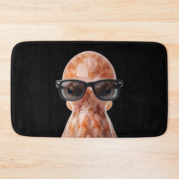 Item preview, Cute Baby Octopus Wearing Sunglasses Funny designed and sold by RareLavender.