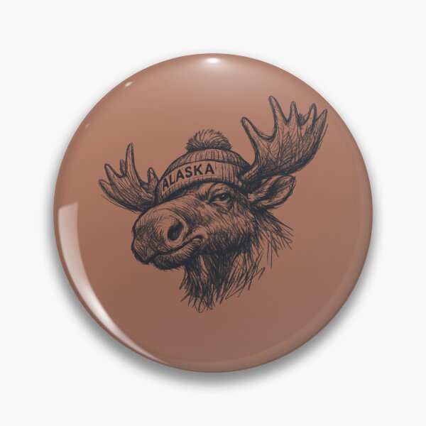 Item preview, Alaska beanie moose designed and sold by Martin Studio.