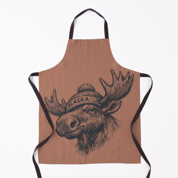 Item preview, Alaska beanie moose designed and sold by Martin Studio.