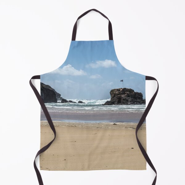 Item preview, Rock Stack and Waves at Perranporth Beach, Cornwall, England designed and sold by Paul Thompson Photography.