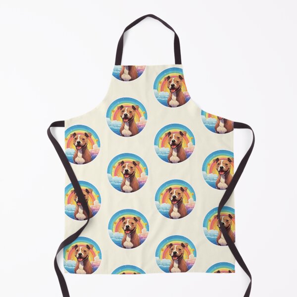 Item preview, Funny Pitbull Colorful Rainbow Cute Mom Dad Kids designed and sold by rafaeltto.