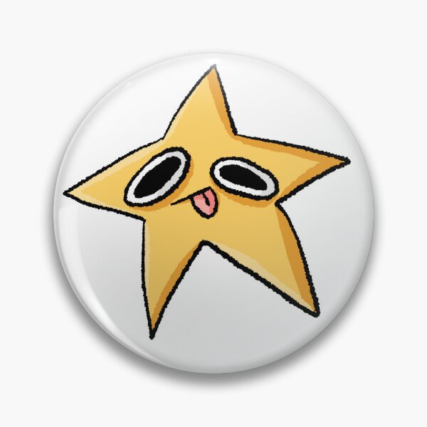 Item preview, Cute Goofy Derpy Star Sticking Out Tongue designed and sold by PingusPickle.