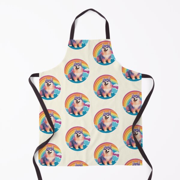 Item preview, Funny Pomsky Colorful Rainbow Cute Mom Dad Kids designed and sold by rafaeltto.