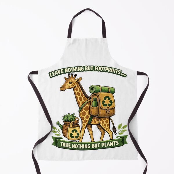 Item preview, Funny Giraffe Plant Lover Nature Humor designed and sold by Gentlestate.