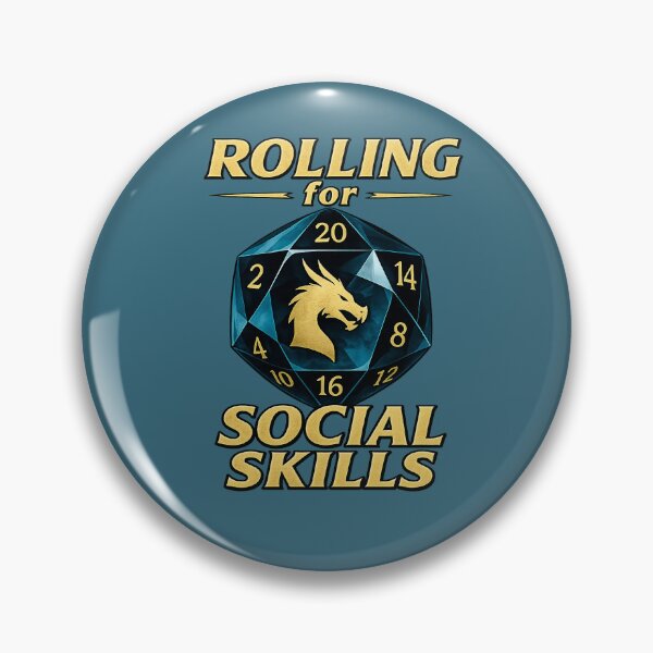 Item preview, Rolling for Social Skills designed and sold by RoguexStar.