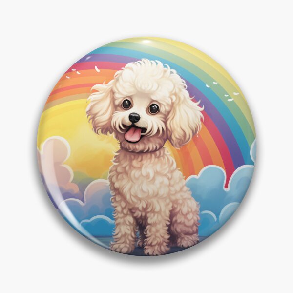 Item preview, Funny Poodle Colorful Rainbow Cute Mom Dad Kids designed and sold by rafaeltto.