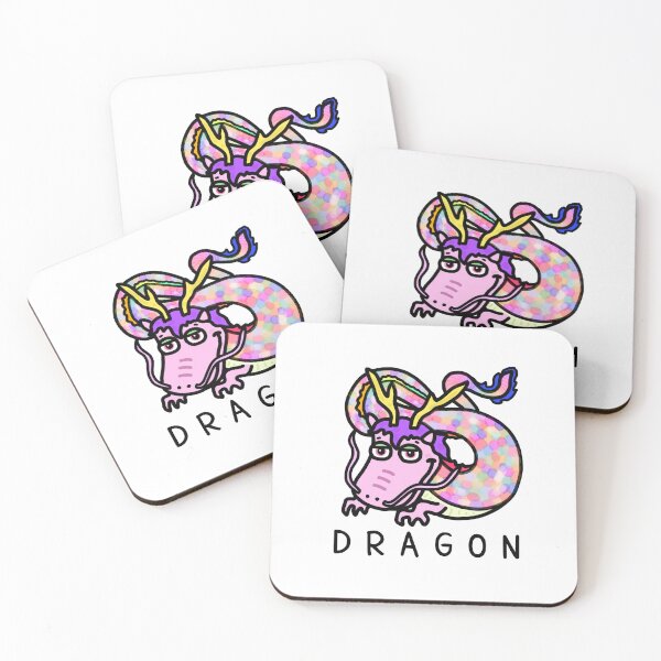 Item preview, Cute PINK DRAGON designed and sold by kanaehonkawa.