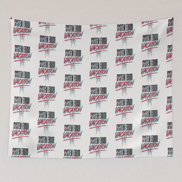 Item preview, System Error Vacation Glitch Tech Humor designed and sold by PixelQ.