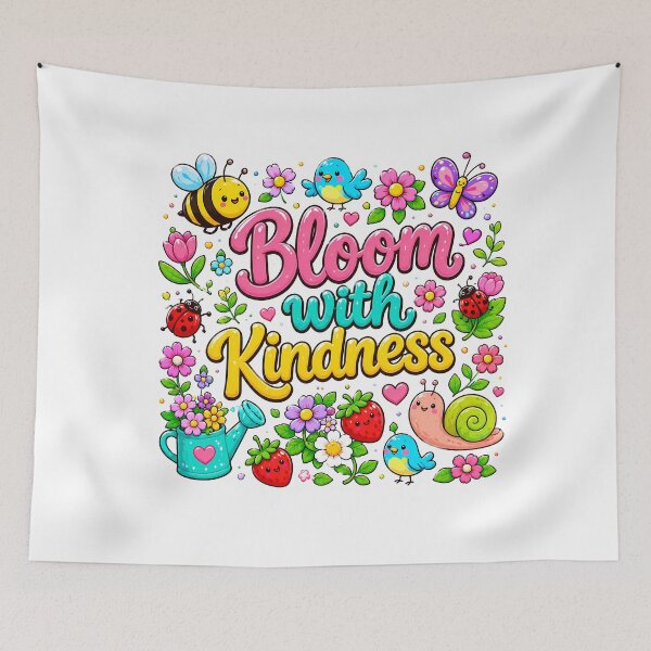 Item preview, Cute Kawaii Floral Doodle Sticker designed and sold by stickersticky1.