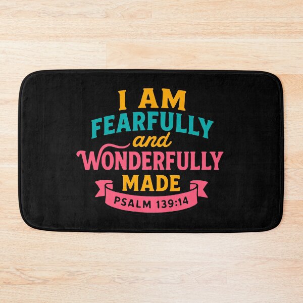 Item preview, Psalm 139:14 I Am Fearfully And Wonderfully Made designed and sold by plushism.