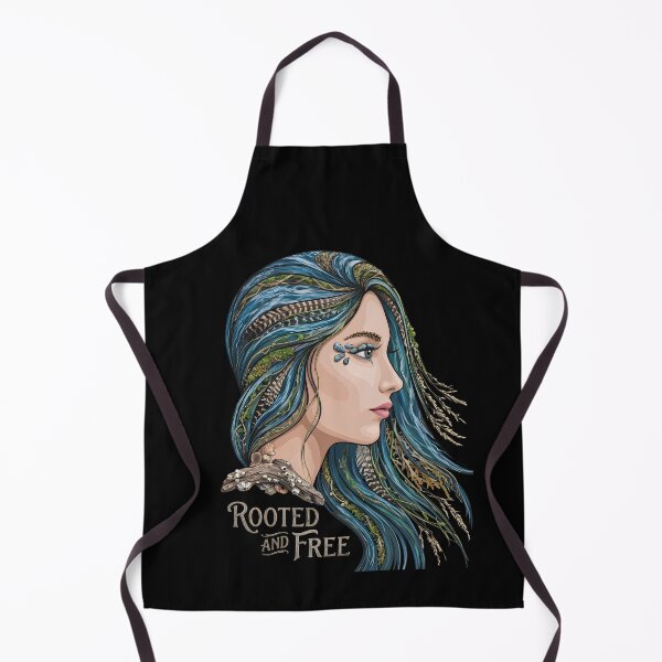 Item preview, Rooted and Free Mother Nature Goddess Art designed and sold by IXM_CREATION.