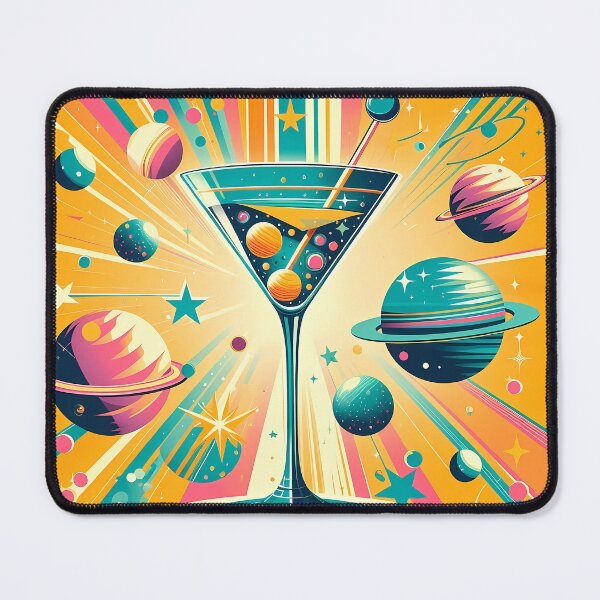 Item preview, Atomic Martini Time Planet Blast designed and sold by Lee Hiller Designs.