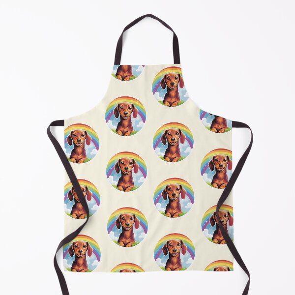 Item preview, Funny Red Dachshund Colorful Rainbow Cute Mom Dad Kids designed and sold by rafaeltto.