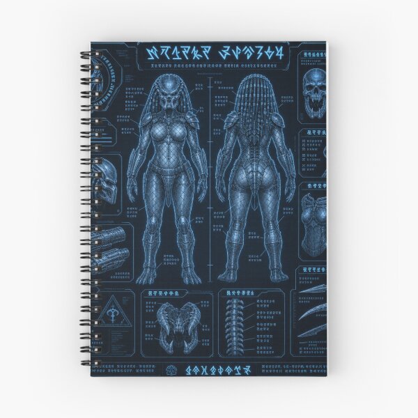 Item preview, Female Predator Alien Blueprint 01 designed and sold by Rex Vox.