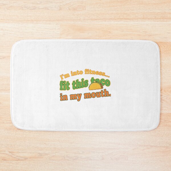 Item preview, funny inappropriate Funny Fitness Taco Pun Shirt | Sarcastic Gym Quote Tee | I'm Into Fitness Fit This Taco designed and sold by Uglyandcute.