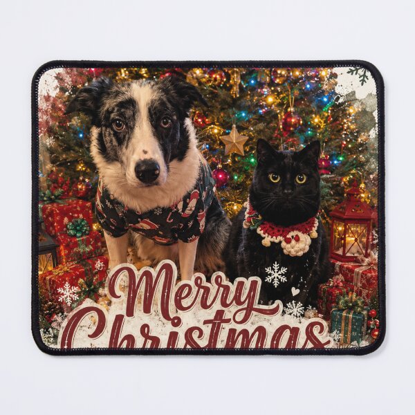 Item preview, Merry Christmas - Happy Paws designed and sold by KOZStudio.