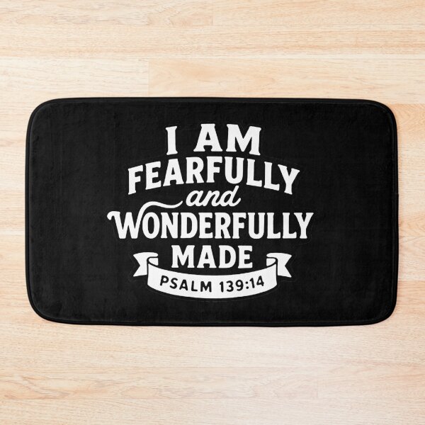 Item preview, Psalm 139:14 I Am Fearfully And Wonderfully Made designed and sold by plushism.