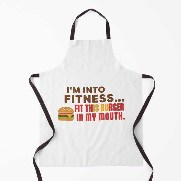 Item preview, funny inappropriate Funny Fitness Burger Pun Shirt | Sarcastic Gym Quote Tee | I'm Into Fitness Fit This Burger designed and sold by Uglyandcute.