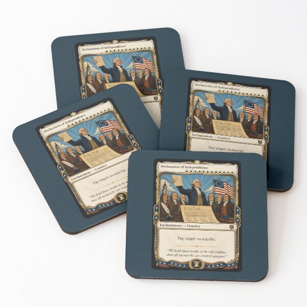 Item preview, Declaration of Independence Funny TCG Gamer 4th of July designed and sold by Red Cub Studio.