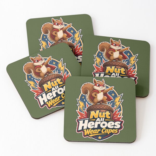 Item preview, Funny Superhero Squirrel T-Shirt Kids/Adults designed and sold by Cosmic Meme Factory.