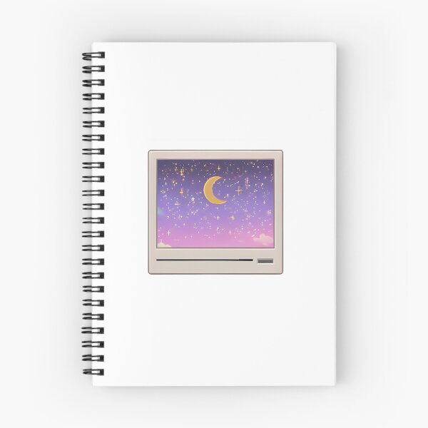 Item preview, Retro Computer Window Dreamy Night Sky designed and sold by 77Clover.