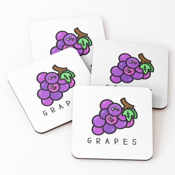 Item preview, Cute GRAPES designed and sold by kanaehonkawa.