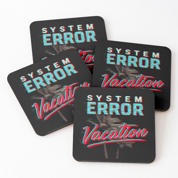 Item preview, Funny System Error Vacation Gift for Him designed and sold by PixelQ.