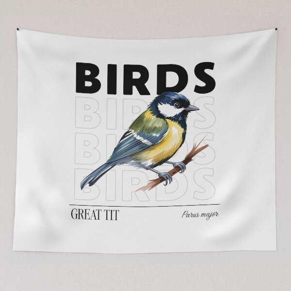 Item preview, Great Tit designed and sold by ArcticFoxStudio.