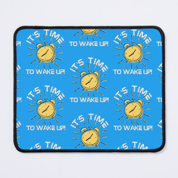 Item preview, It's Time To Wake Up Alarm Clock T-Shirt Morning Person Gift Motivational Tee designed and sold by oonproducts.