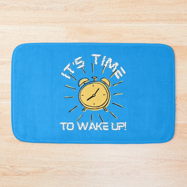 Item preview, It's Time To Wake Up Alarm Clock T-Shirt Morning Person Gift Motivational Tee designed and sold by oonproducts.
