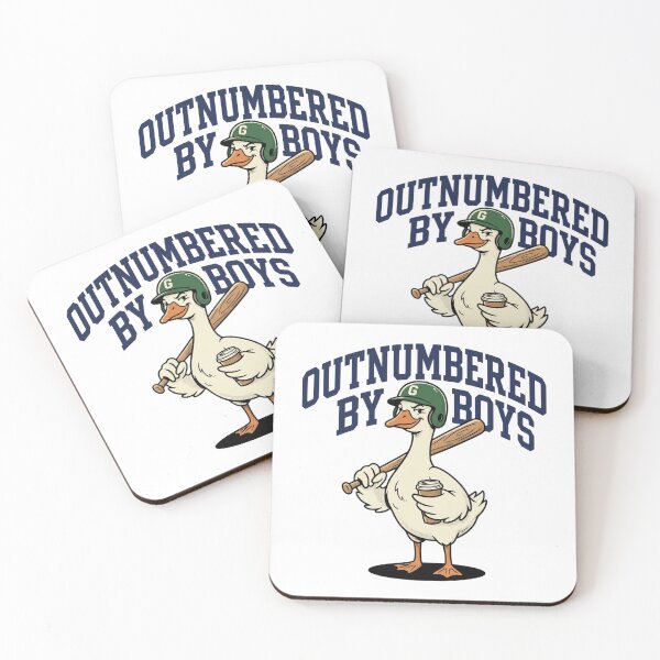 Item preview, Outnumbered By Boys T-Shirt, Funny Baseball Mom Gift, Boy Mom Graphic Tee, Sports Mom Shirt, Game Day Family Tee designed and sold by Trendably.
