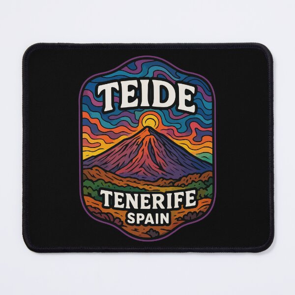 Item preview, Mount Teide Tenerife Trippy Art Travel designed and sold by TomFrontierArt.