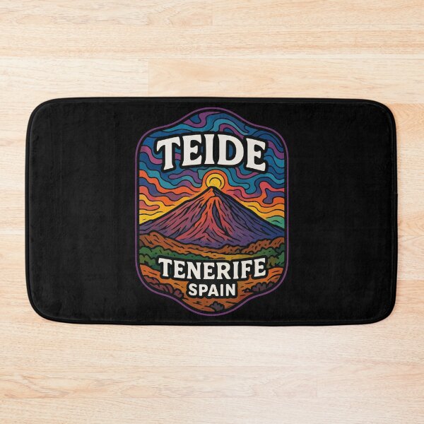 Item preview, Mount Teide Tenerife Trippy Art Travel designed and sold by TomFrontierArt.