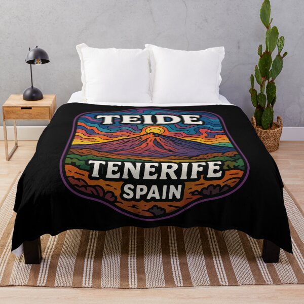 Artikelvorschau, Teide, Teneriffa, Trippy Art Travel entworfen und verkauft von TomFrontierArt.