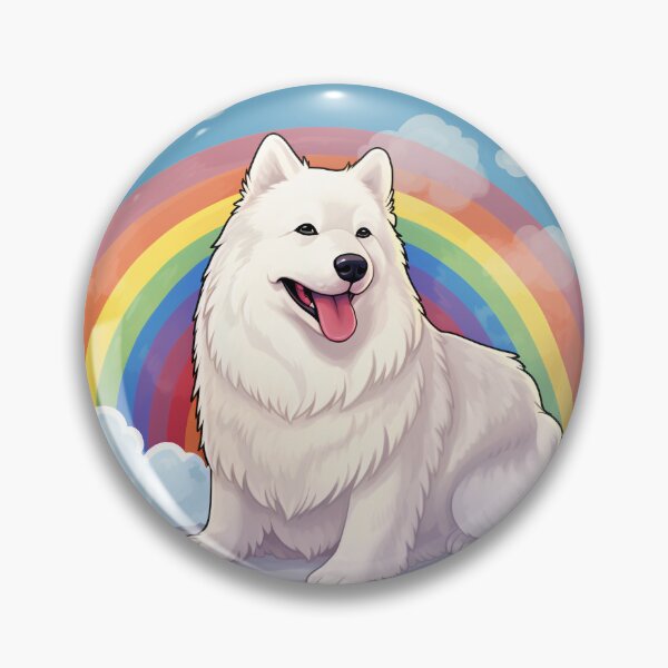 Item preview, Funny Samoyed Colorful Rainbow Cute Mom Dad Kids designed and sold by rafaeltto.