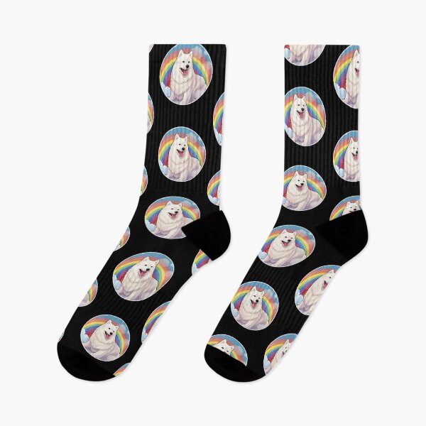 Item preview, Funny Samoyed Colorful Rainbow Cute Mom Dad Kids designed and sold by rafaeltto.