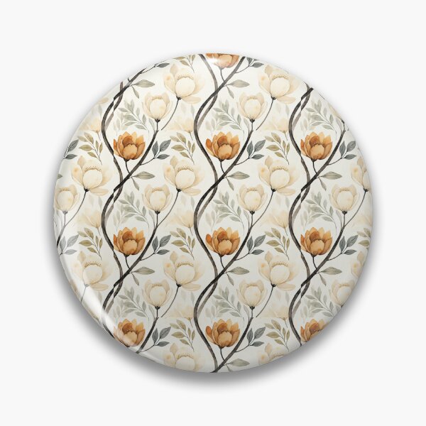Item preview, Ivory & Amber Blossoms designed and sold by Designbes.