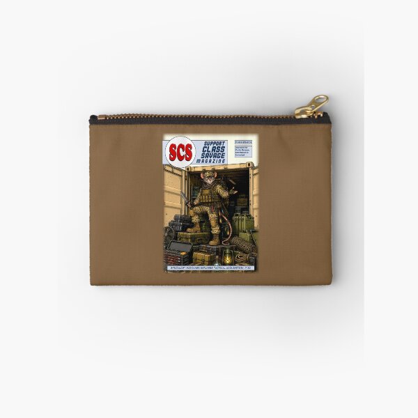 Item preview, Specialist Scrounge: Tactical Acquisition Expert | Support Class Savage Magazine Cover #001 designed and sold by SupportClassSavage.