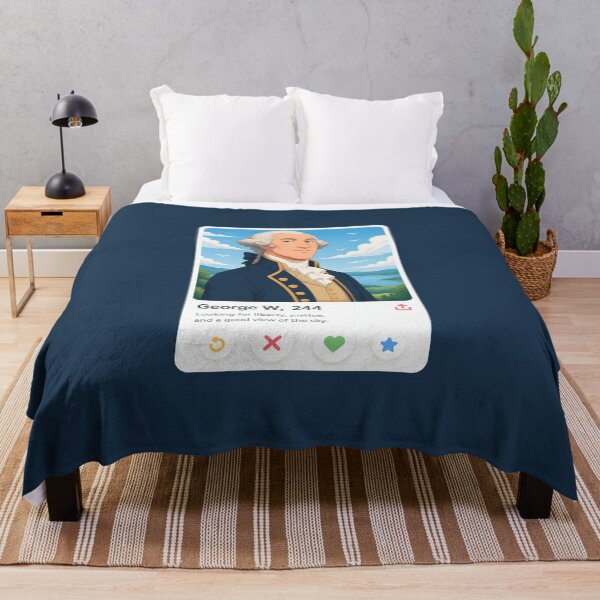 Item preview, Swipe Right George Washington Dating App Funny Patriot designed and sold by Red Cub Studio.