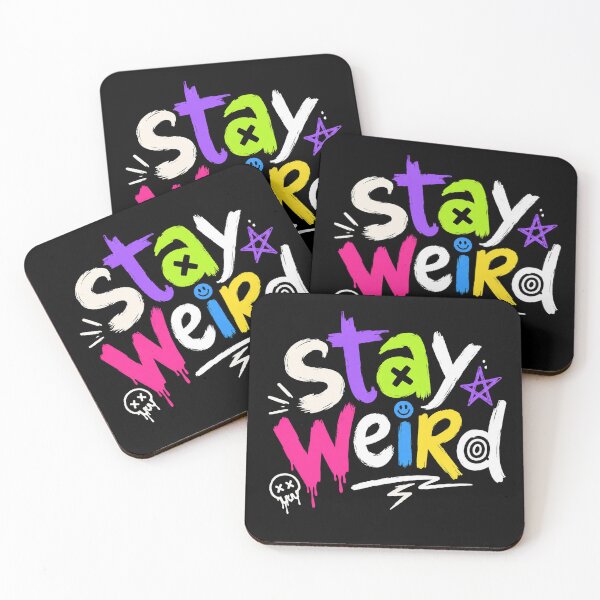 Aperçu de l'œuvre Effet Stay Weird créée et vendue par Weird Effects Custom .