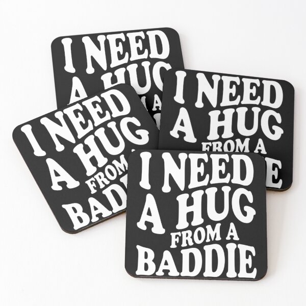 Item preview, I Need A Hug From A Baddie T-Shirt, Funny Meme Quote Gift, Viral Internet Humor Graphic Tee, Gen Z Trend Shirt designed and sold by Trendably.
