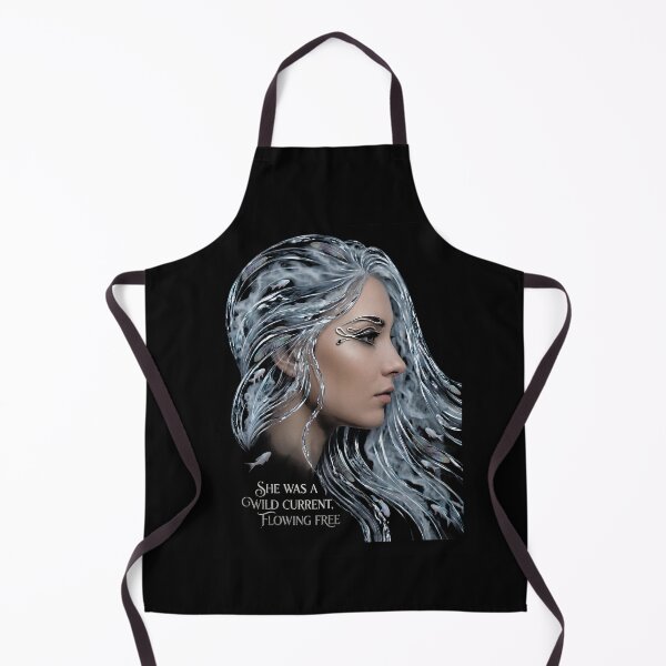 Item preview, She Was A Wild Current Ocean Goddess Fantasy Art designed and sold by IXM_CREATION.
