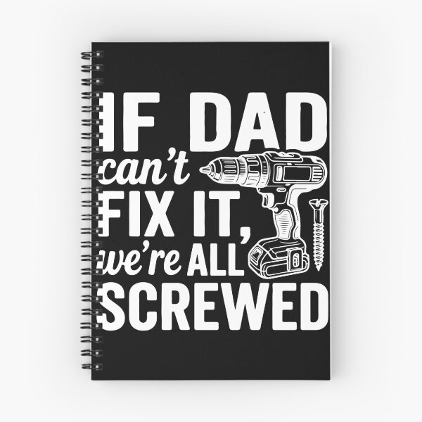 Item preview, If Dad Can't Fix It We're All Screwed Funny Father's Day Handyman designed and sold by raedattia.
