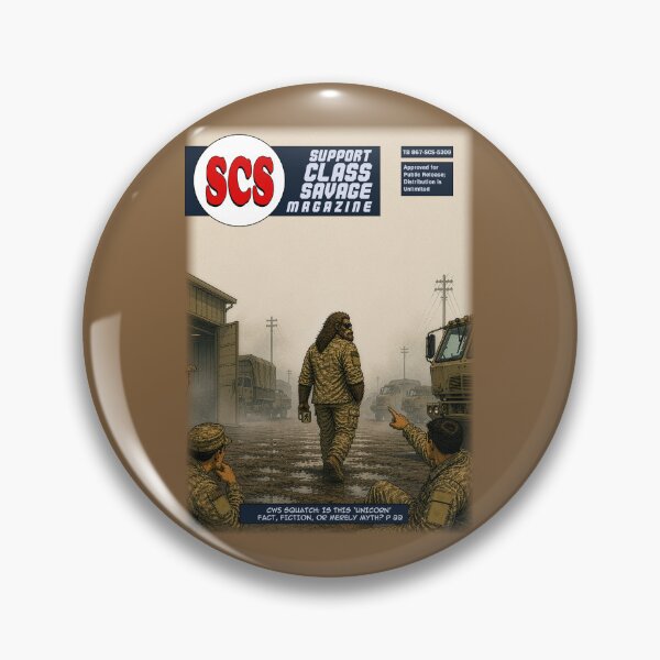 Item preview, Chief Squatch: Fact, Fiction, or Myth? | Support Class Savage Magazine Cover #004 designed and sold by SupportClassSavage.